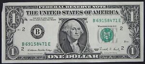 1988 $1 (ONE DOLLAR) – NOTE, BILL