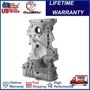 Engine Oil Pump Timing Chain Cover For Hyundai Tucson & Kia Soul 2.0L 213502E350 - Picture 1 of 20