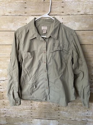 Camisa ventilada Gander Mountain Guide Series para mujer caza pesca talla: XL Foto 1 de 4