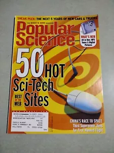 Popular Science Magazine October 2000, 50 Hot Sci-Tech Sites - Picture 1 of 1