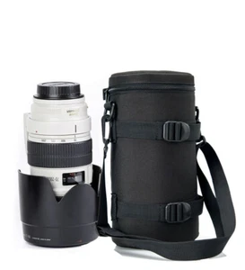Bolsa de lentes de 11x25 cm para lentes Canon Nikon Tamron Sigma 70-200 mm f2,8 - Imagen 1 de 9