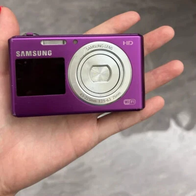 Samsung DV150F Digital Camera 16 MP Maximum Resolution 5x Optical Zoom Purple - Image 1 of 4
