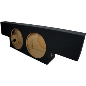 2001-2006 Chevy Silverado 1500 Crew Truck Non-Hd Dual 12" Sub Enclosure Box New - Picture 1 of 7