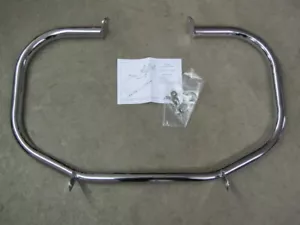 Kawasaki VN 1500 Drifter BULL CRASH BAR ENGINE GUARD CHROOM - Foto 1 di 1