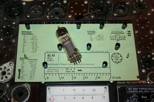EL41 ( =6CK5 = BF61 = N150....) / HOGES / NOS / 1x vacuum tube / test top - Bild 1 von 1