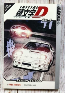 Initial D English Volume 5 Shuichi Shigeno Tokyopop Manga 2003 1st LTD Edition - Picture 1 of 3