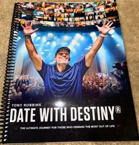 Tony Robbins Datum mit Schicksal Arbeitsmappe Handbuch 2023 - Brandneu - Bild 1 von 2