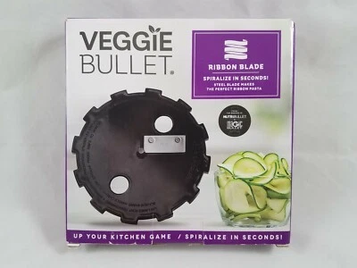NEW Veggie Bullet Ribbon Spiralizer Spiral Replacement Blade Attachment - Image 1 of 3