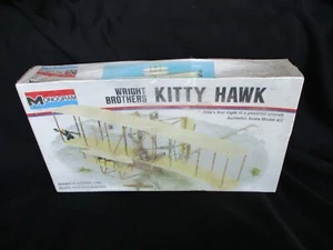 1973 Monogram Wright Brothers Kitty Hawk No. 5300 Factory Sealed Airplane Model - Picture 1 of 2