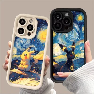 Cover iphone Pro/ProMax/Plus X XR XS Max 7 8 Plus SE20 – Stile pittura a olio - Immagine 1 di 4