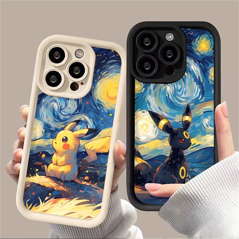 Cover iphone Pro/ProMax/Plus X XR XS Max 7 8 Plus SE20 – Stile pittura a olio - Immagine 1 di 4