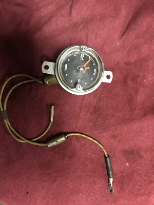 1954 GEO. W. BORG CORP Car Dash Clock - Image 1 of 4
