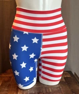 Pantalones Cortos Beach Riot Bike Estrellas Rayas Bandera 4 de Julio Talla Pequeña Nuevos con Etiquetas Americanos - Imagen 1 de 23