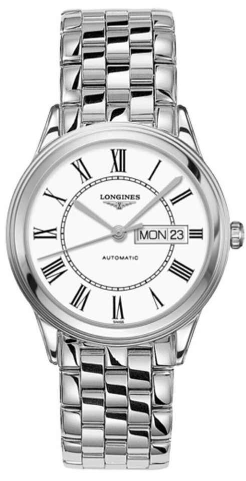 Longines Flagship White Men's Watch - L4.899.4.21.6