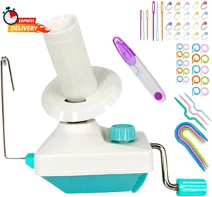 Yarn Ball Winder, Convenient Yarn Winder for Yarn,Yarn Swift and Ball Winder Com - Picture 1 of 12