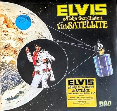 ELVIS PRESLEY ALOHA FROM HAWAII VIA SATELLITE - VINYL 2-LP SET " NEW, SEALED " - Image 1 of 2