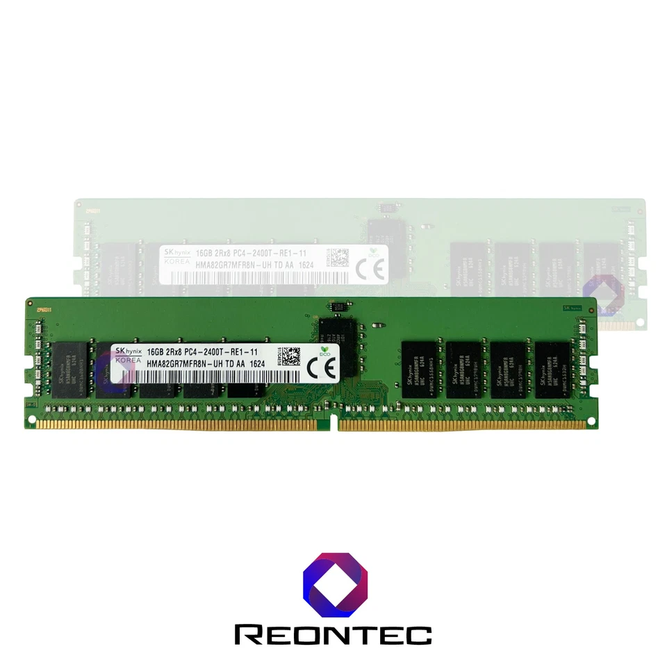 16GB SERVER RAM SK hynix PC4 - 19200 DDR4 2400T HMA82GR7MFR8N-UH 1Rx4 - Bild 1 von 1