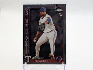 2025 Topps Chrome Kumar Rocker #73 Rookie Texas Rangers RC - Picture 1 of 2