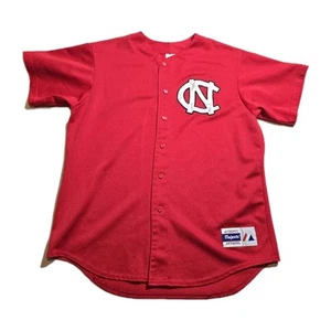 Vintage RARE 90s North Carolina Tar Heels Baseball Jersey Majestic Made in USA - Picture 1 of 13