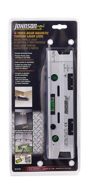 Nivel láser torpedo magnético con 1 rayo láser - para nivelación y alineación precisas Foto 1 de 4