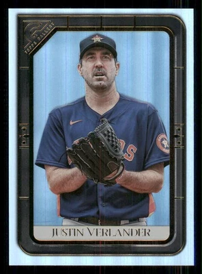 2021 Topps Gallery Rainbow Foil #71 Justin Verlander - Image 1 of 2