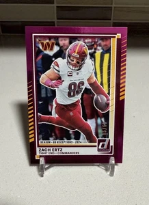 Zach Ertz 2025 Donruss /66 Press Proof Team Color Washington Commanders - Picture 1 of 2