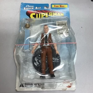 DC Direct Classic Silver Age Superman Series 1 PERRY WHITE Action Figure READ DE - Picture 1 of 4