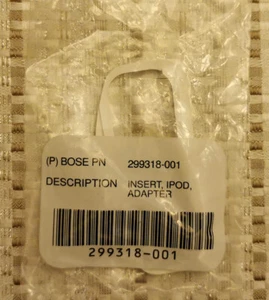 Bose White 299318-001 INSERT iPod Adapter - Picture 1 of 2