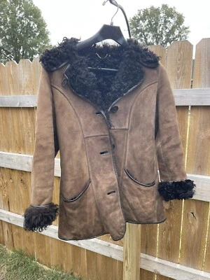Antartex Women's Shearling Coat (S/M) - Image 1 of 4