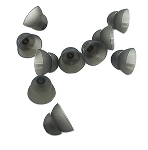 5x EWANTO Power Dome / Schirmchen aus Silikon für Hörgeräte Größe L (12mm) - Bild 1 von 3