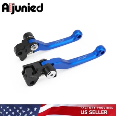 Palancas de freno de embrague pivotante CNC para YAMAHA YZ250F YZ450F YZ 426F YZ125 250 2001-07 Foto 1 de 4