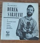Folk Songs Sung By Derek Sarjeant 7" Vinyl Oak Records Rgj 101 Released In 1962