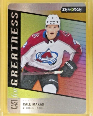 CALE MAKAR  2020-21  CAST FOR GREATNESS  #CG22  Colorado Avalanche - Image 1 of 4