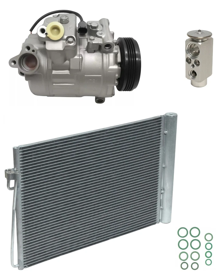 RYC Reman AC Compressor Kit With Condenser IG358 Fits BMW 760i 6.0L 2004 2005 - Image 1 of 4