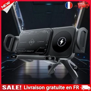 Car Wireless Charger Auto Rotating Phone Holder Fast Charging Cell Phone Holder - Zdjęcie 1 z 18