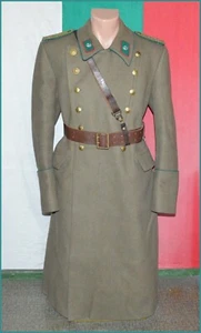 Bulgarian Army Border guard officer Colonel winter wool Greatcoat 1971' - Picture 1 of 5
