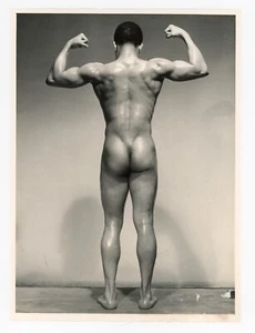 Male Bodybuilder Photo Competition 1955 Gay Interest Honoré Martinique - Picture 1 of 2