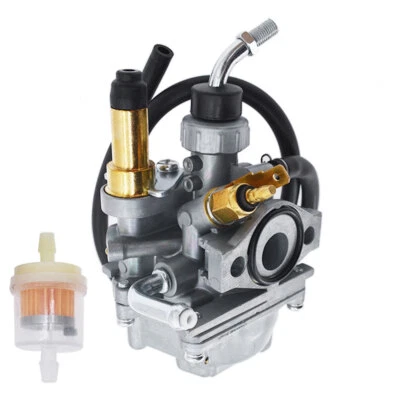 汽化器及燃气燃料过滤器适用于雅马哈 TT-R50E TTR50E 2006 - 2011 Carb 摩托车 — 第 1/4 张图片