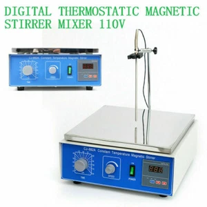 10000 ML Thermostatic Magnetic Stirrer Digital Lab With Hot Plate Heating Mixer - Picture 1 of 11
