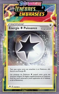 Energie Puissance-EB03:Ténèbres Embrasées- 176/189-Carte Pokemon Française - Imagen 1 de 1