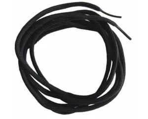 Cordones finos redondos negros - mejores cordones de vestir y cordones de senderismo - Imagen 1 de 2