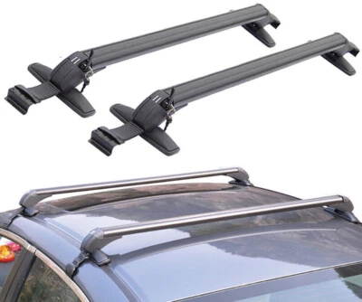 2PCS Crossbar Carrier Without Roof Rack Fits For Toyota Corolla Sedan 2023 2024 - Image 1 of 4