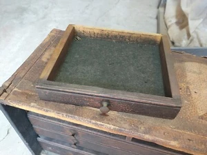 Antique Pilliod Wood Drawer From 6 Drawer Machinist Chest - Picture 1 of 5