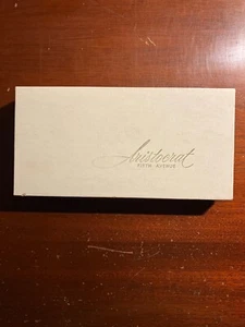 Vintage Aristocrat Fifth Avenue Geldbörse weiß im Originalkarton 60er Jahre? - Bild 1 von 5