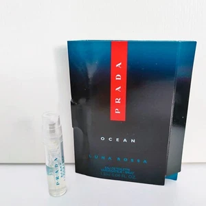 Prada Luna Rossa Ocean Eau de Toilette mini Spray for men, 1.2ml, Brand New! - Picture 1 of 4