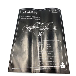 1/10 Merodeador Desert Buggy - Manual de instrucciones y catálogo de piezas/anuncio - Imagen 1 de 2