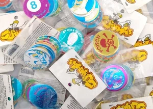 Slam brand "Assorted" 1 single POG pack (10 random milk caps per pack) unopened - Picture 1 of 7