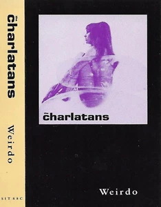 THE CHARLATANS WEIRDO CASSETTE SINGLE 2 TRACKS INDIE ROCK SIT 88C - Picture 1 of 8