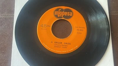 Johnny Mara – A Bailar Oriza 45RPM Peru, Salsa!! - Image 1 of 2