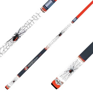 Pool Snooker Billiard Cue Redback Spider Illusion Graphite Web Deadly - Picture 1 of 8